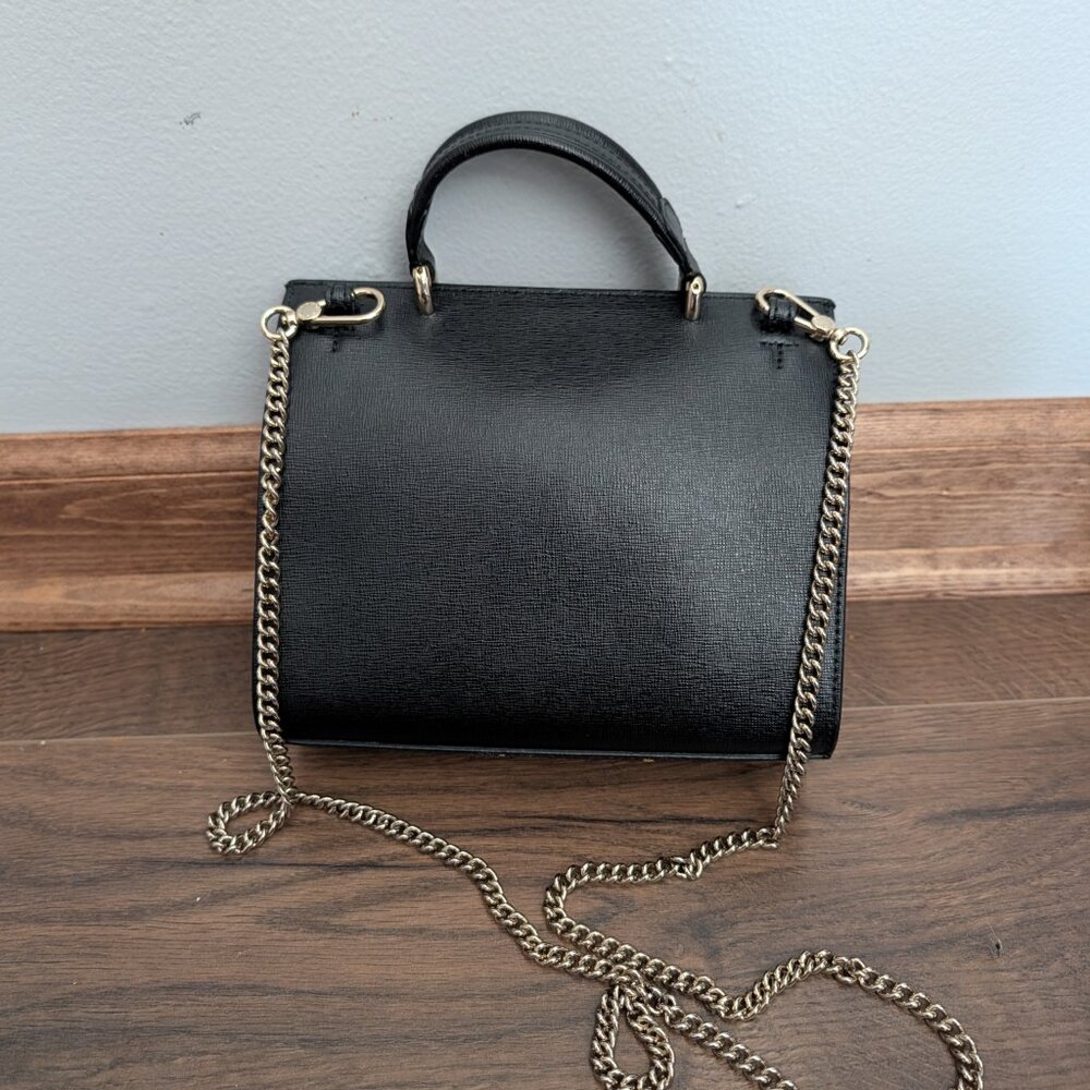 Furla Julia Mini Leather Top-Handle Crossbody Bag - Picture 2 of 5